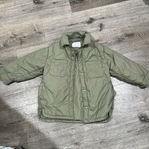 Zara Puffer Army Jacket